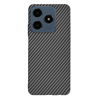 Case for Realme C63 / C61, Techsuit, Carbonite FiberShell, Black