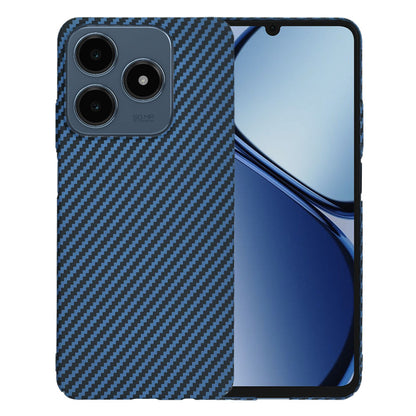Coque pour Realme C63 / C61, Techsuit, Carbonite FiberShell, Turquoise