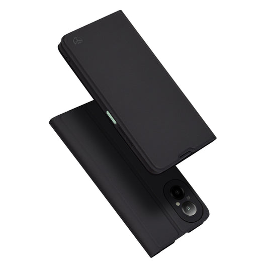 Coque pour Realme C67 4G, Techsuit, Magskin Book, Noire