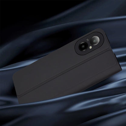 Coque pour Realme C67 4G, Techsuit, Magskin Book, Noire