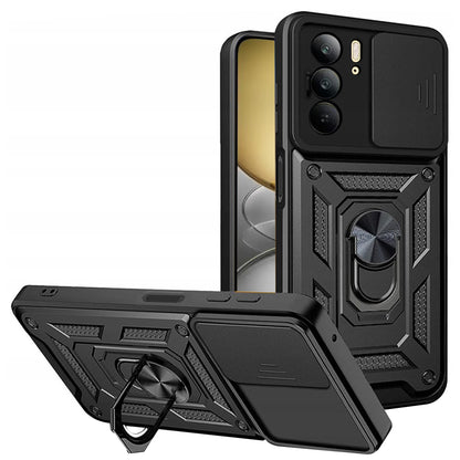Coque pour Realme C75 5G / 14x, Techsuit, CamShield, Noire