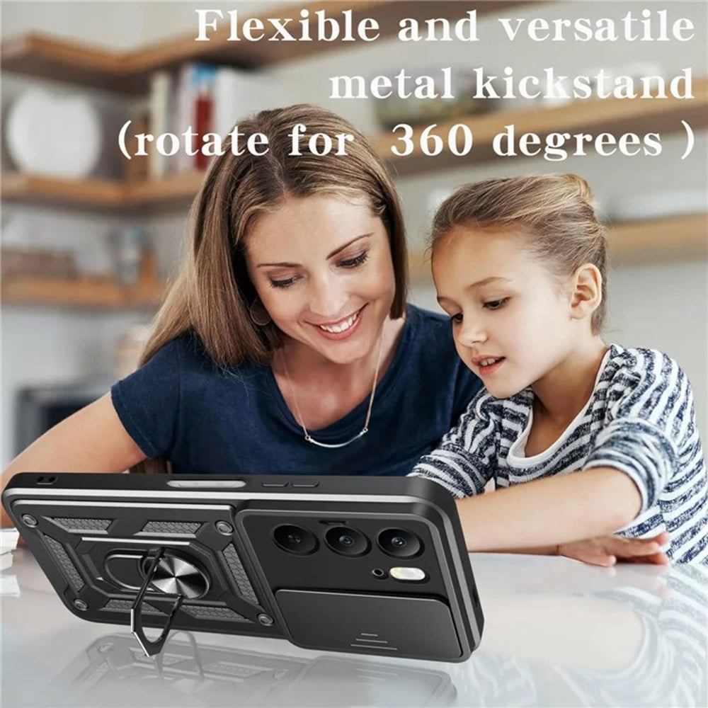 Coque pour Realme C75 5G / 14x, Techsuit, CamShield, Noire