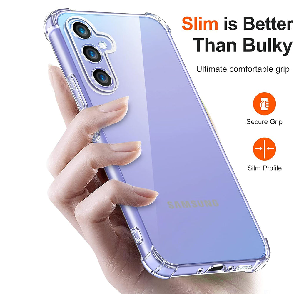 Coque pour Realme C75 5G, Techsuit, Antichoc Claire, Transparente