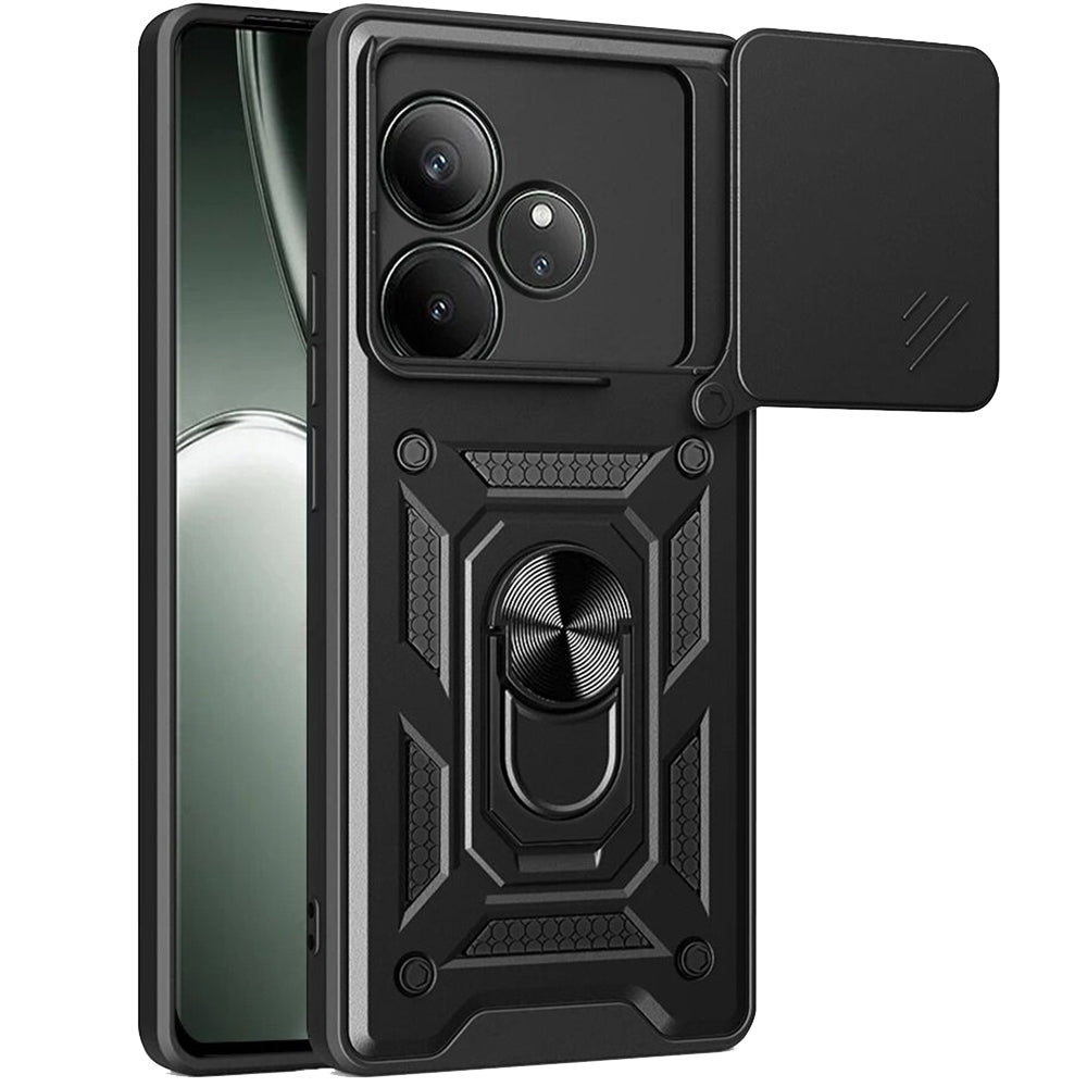 Hülle für Realme GT 6T / GT 6, Techsuit, CamShield, Schwarz