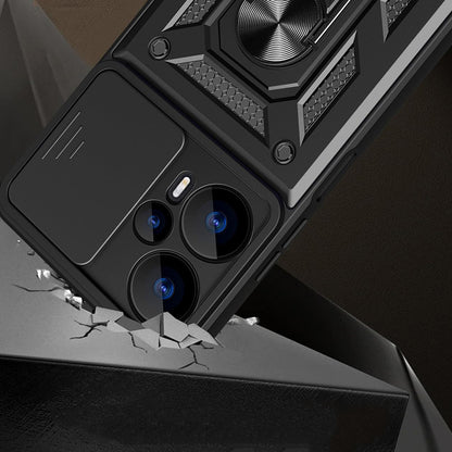 Hülle für Realme GT 6T / GT 6, Techsuit, CamShield, Schwarz
