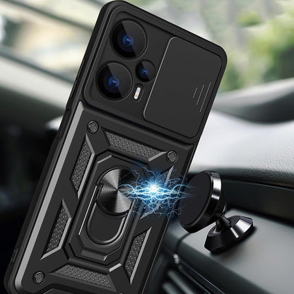 Hülle für Realme GT 6T / GT 6, Techsuit, CamShield, Schwarz
