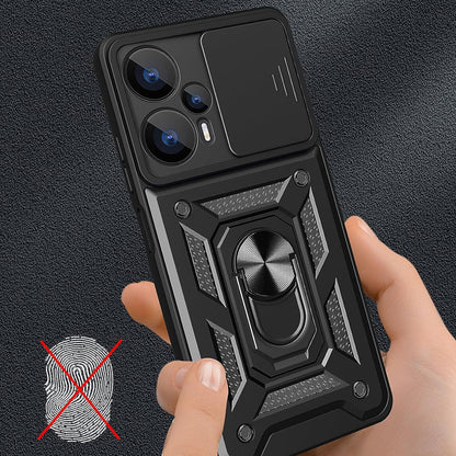Hülle für Realme GT 6T / GT 6, Techsuit, CamShield, Schwarz