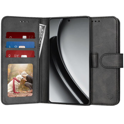 Coque pour Realme GT 6T / GT 6, Techsuit, Diary Book, Noire