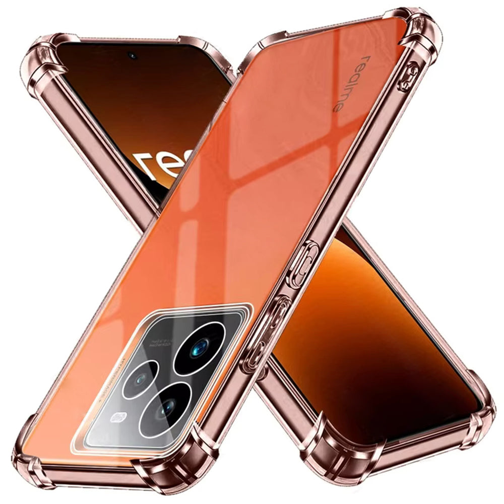 Hülle für Realme GT 7 Pro, Techsuit, stoßfest klar, transparent