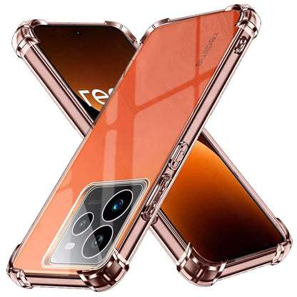 Hülle für Realme GT 7 Pro, Techsuit, stoßfest klar, transparent