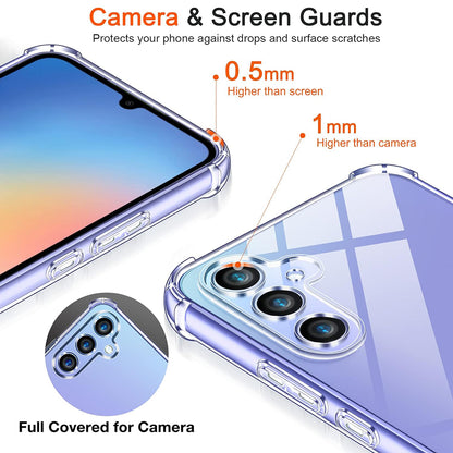 Hülle für Realme GT 7 Pro, Techsuit, stoßfest klar, transparent