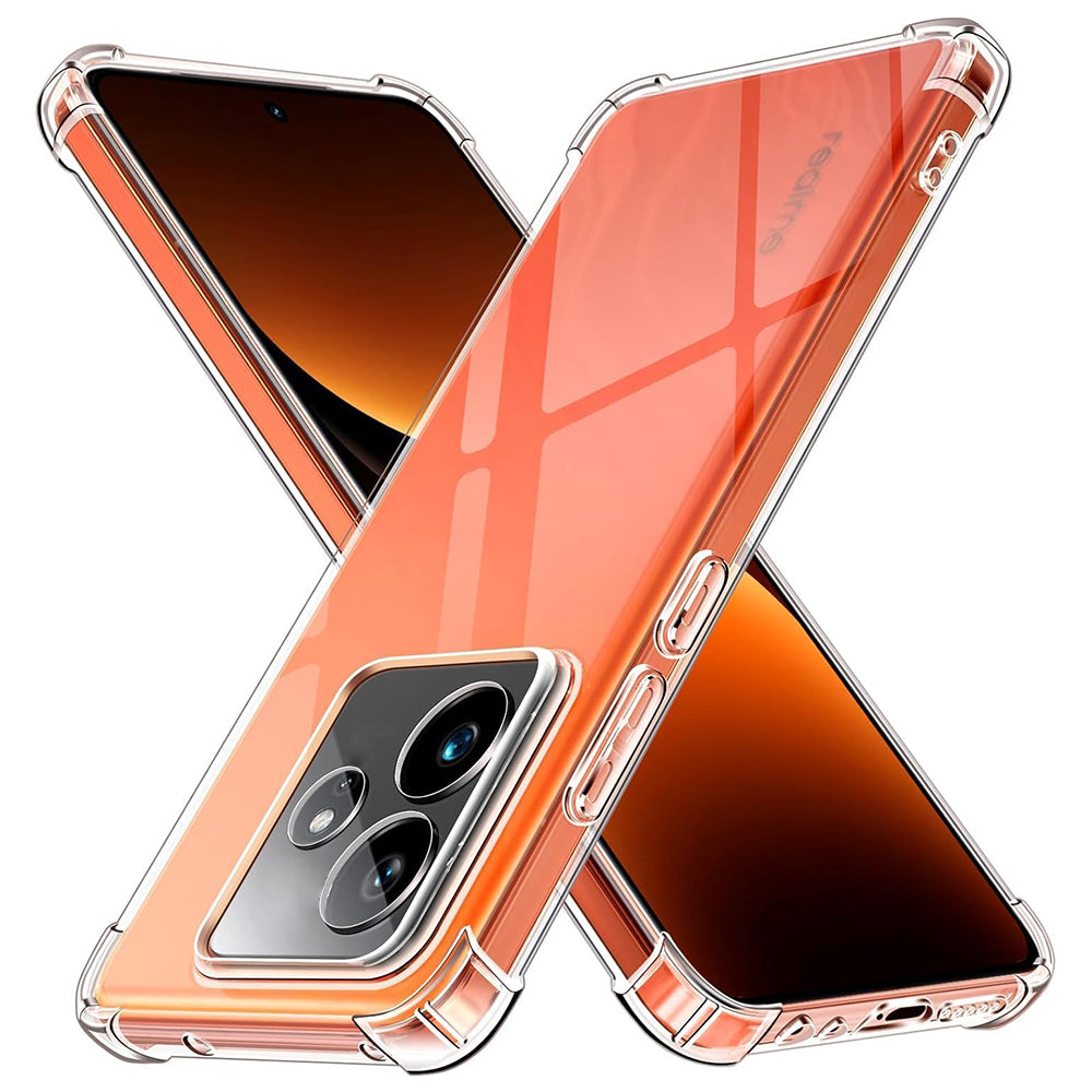 Hülle für Realme GT 7, Techsuit, stoßfest klar, transparent