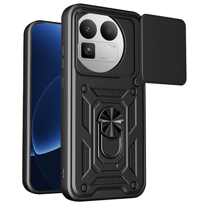 Housse pour Realme GT 8 Pro, Techsuit, CamShield (Découpe Ronde pour Caméra), Noire