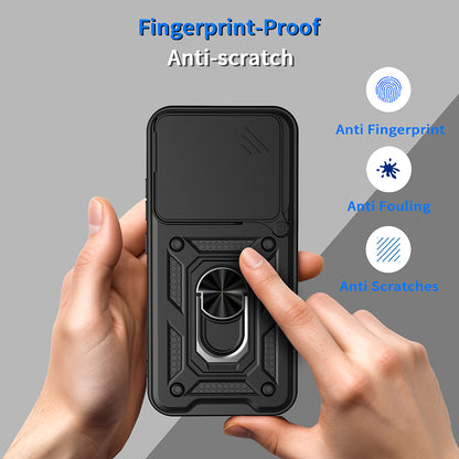 Housse pour Realme GT 8 Pro, Techsuit, CamShield (Découpe Ronde pour Caméra), Noire