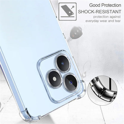 Coque pour Realme Note 50 / C51, Techsuit, Antichoc Claire, Transparente