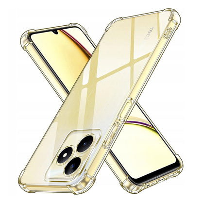 Coque pour Realme Note 50 / C51, Techsuit, Antichoc Claire, Transparente