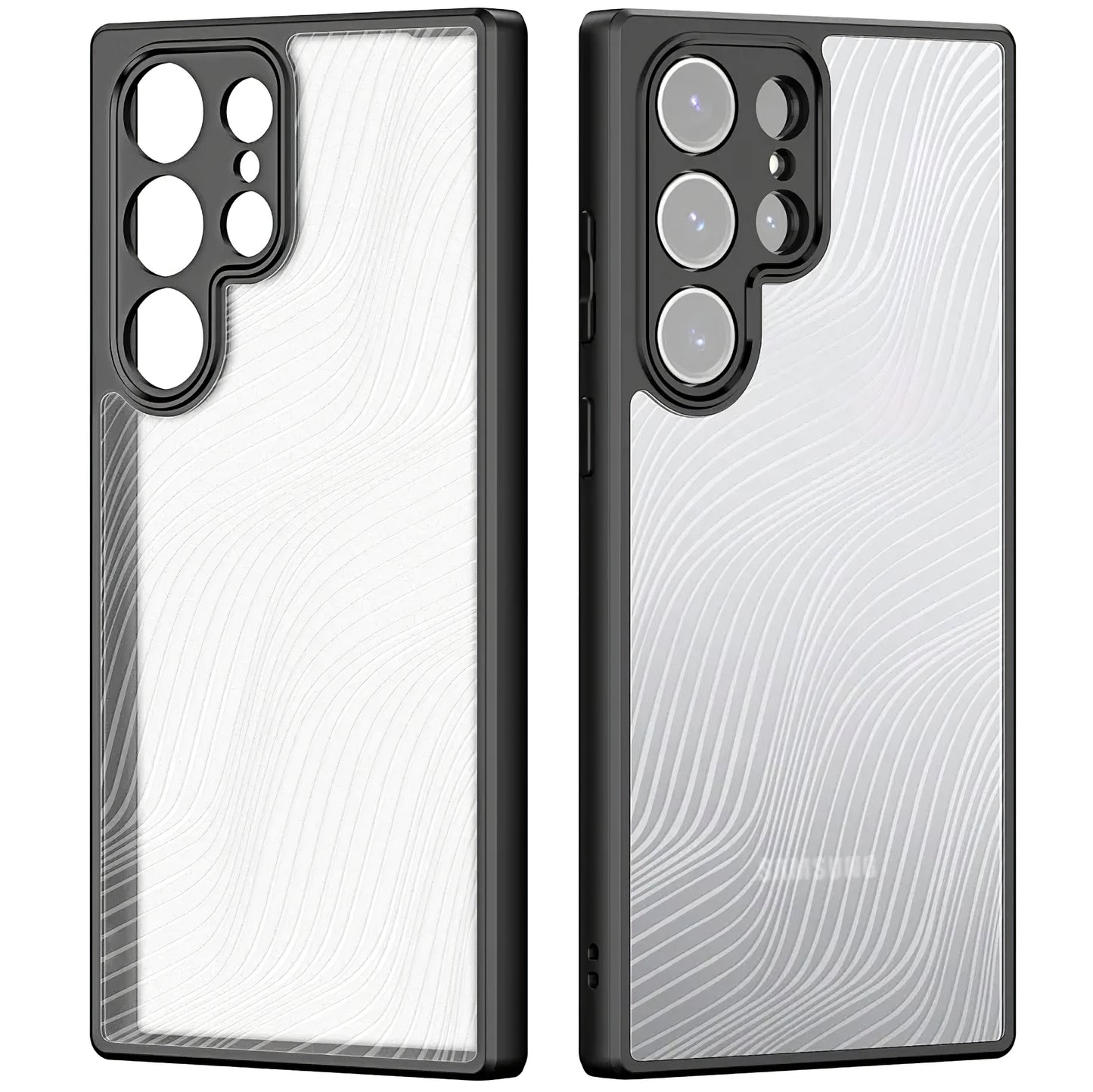 Etui für Samsung Galaxy S23 Ultra S918, DUX DUCIS, Aimo, Schwarz 