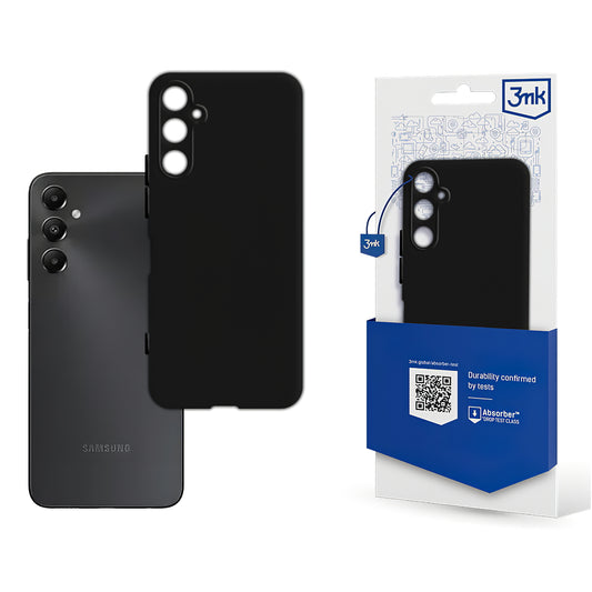 Coque pour Samsung Galaxy A05s A057, 3MK, Noire Mate