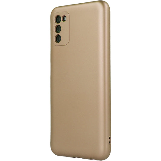Coque pour Samsung Galaxy A35 5G A356, OEM, Métallique, Dorée