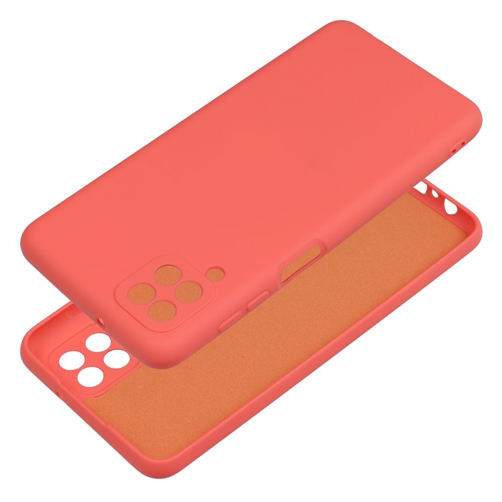 Hülle für Samsung Galaxy A12 A125 / M12 M127 / A12 Nacho A127, OEM, Silikon, Rot