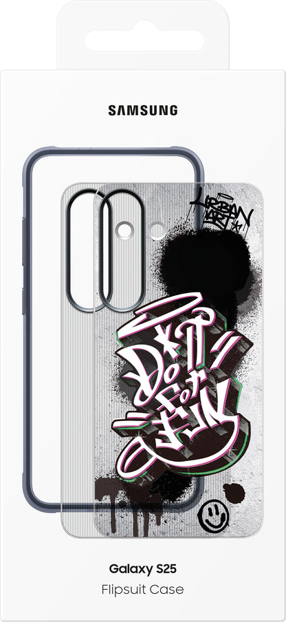 Étui pour Samsung Galaxy S25 S931, FlipSuit Rugged Case, Noir EF-JS931CBEGWW
