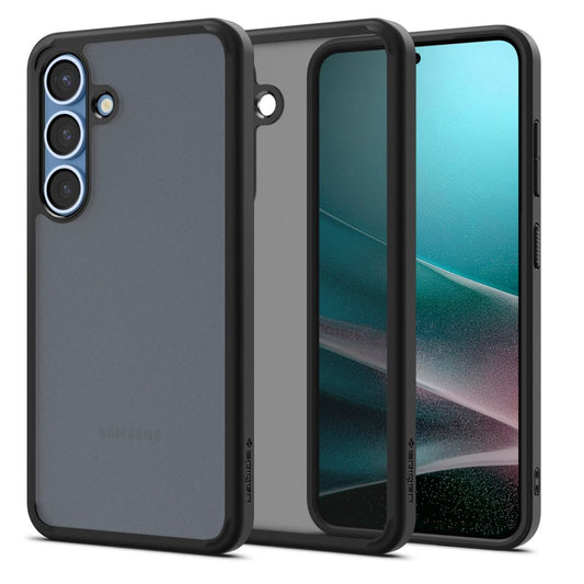 Coque pour Samsung Galaxy S25 S931, Spigen, Ultra Hybrid, Noir Satiné ACS09007