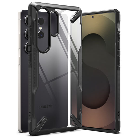Hülle für Samsung Galaxy S25 Ultra S938, Ringke, Fusion X, Schwarz