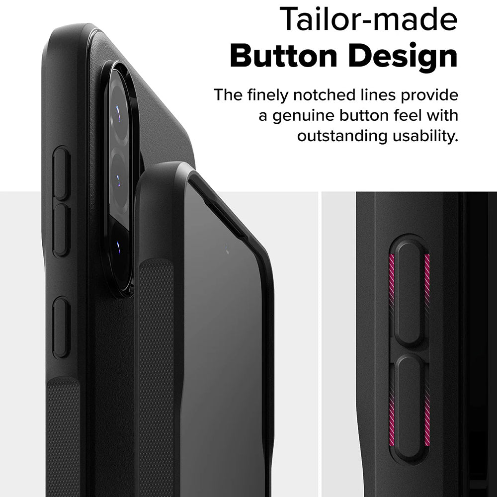 Étui pour Samsung Galaxy A56 A566 / A36 A366, Ringke, Onyx, Noir