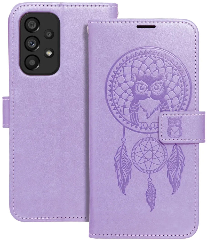 Hülle für Samsung Galaxy A52s 5G A528 / A52 5G A526 / A52 A525, OEM, MEZZO Dream Catcher, Lila