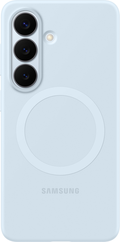 Étui pour Samsung Galaxy S26 S942, Coque Magnétique en Silicone, Bleu EF-ES942CLEGWW