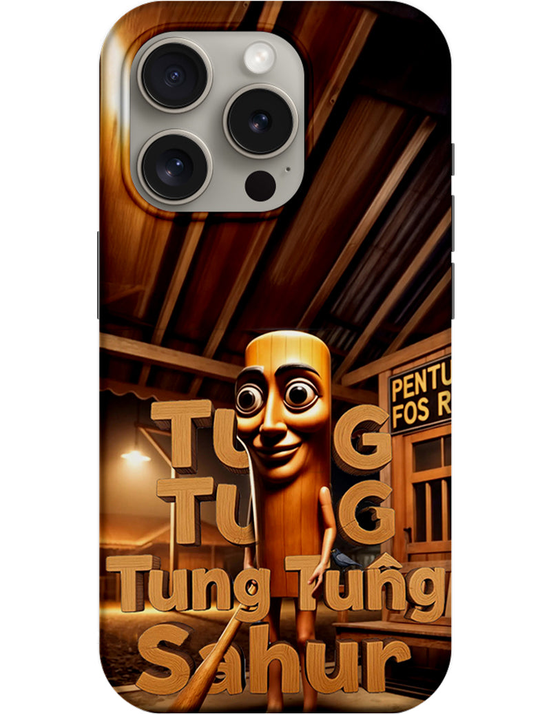 Coque pour Samsung Galaxy A06 A065, Perfect Case, Italian Brainrot Tung Sahur, Multicolore