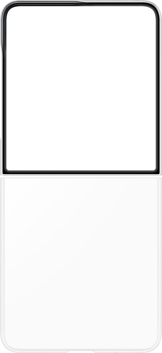 Coque pour Samsung Galaxy Z Flip8 F776, Étui Transparent, Transparent EF-QF776CTEGWW
