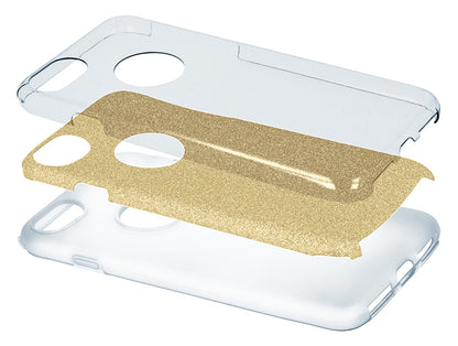 Coque pour Samsung Galaxy A25 A256, OEM, Paillettes, Dorée