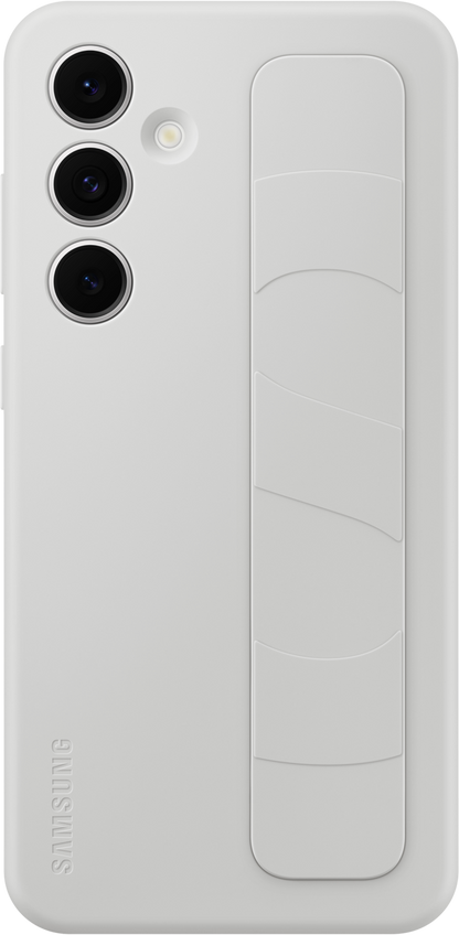 Gehäuse für Samsung Galaxy S24 FE S721, Standing Grip, Grau EF-GS721CJEGWWW 