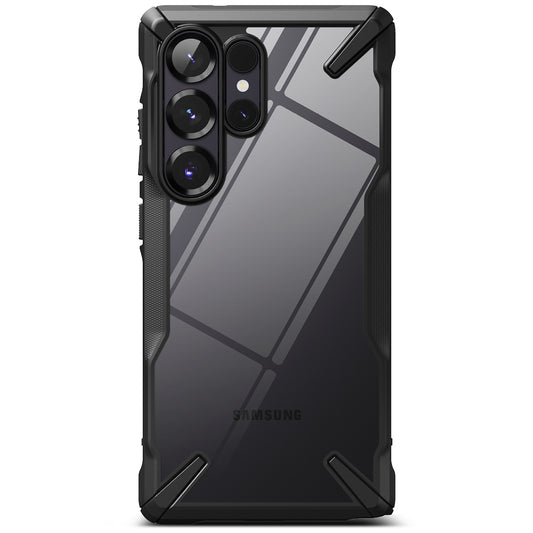 Hülle für Samsung Galaxy S25 Ultra S938, Ringke, Fusion X, Schwarz