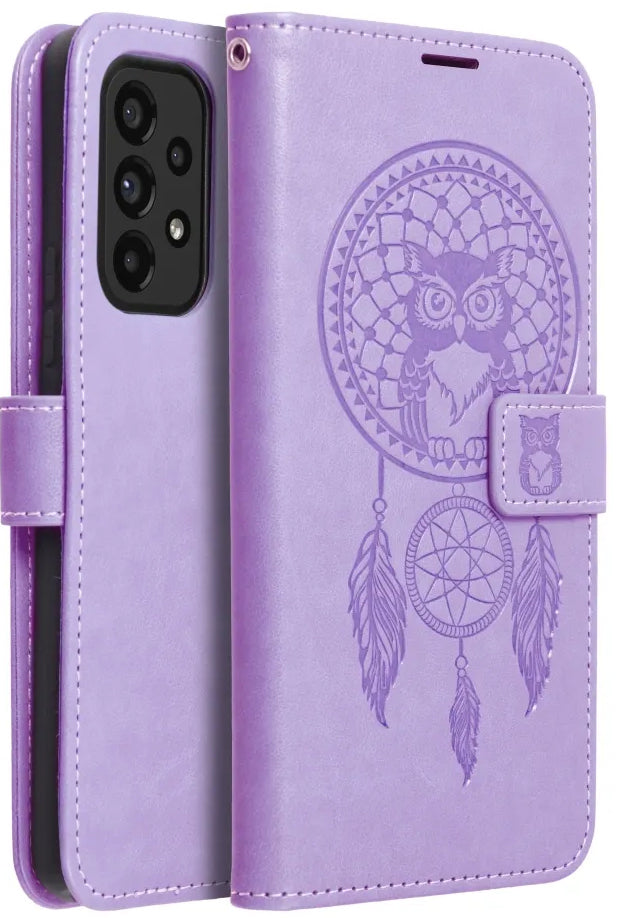 Hülle für Samsung Galaxy A52s 5G A528 / A52 5G A526 / A52 A525, OEM, MEZZO Dream Catcher, Lila