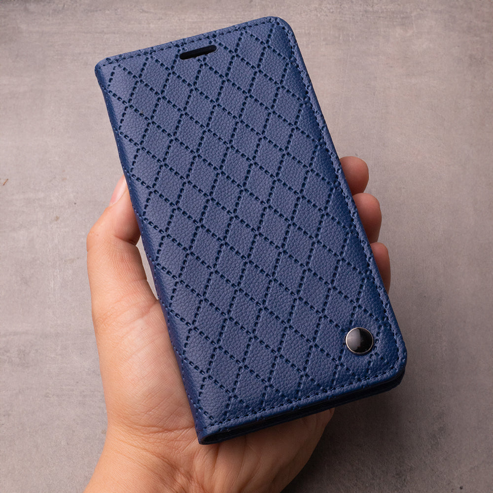 Coque pour Samsung Galaxy A56 A566, OEM, Smart Caro, Bleu marine