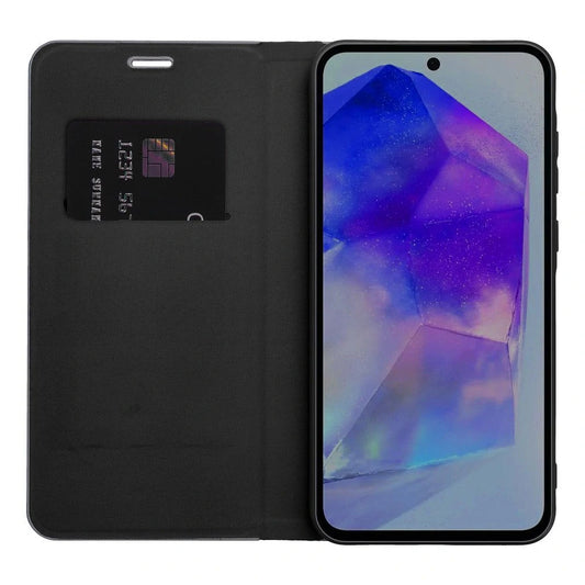Hülle für Samsung Galaxy A36 A366, OEM, Luna Carbon, Schwarz