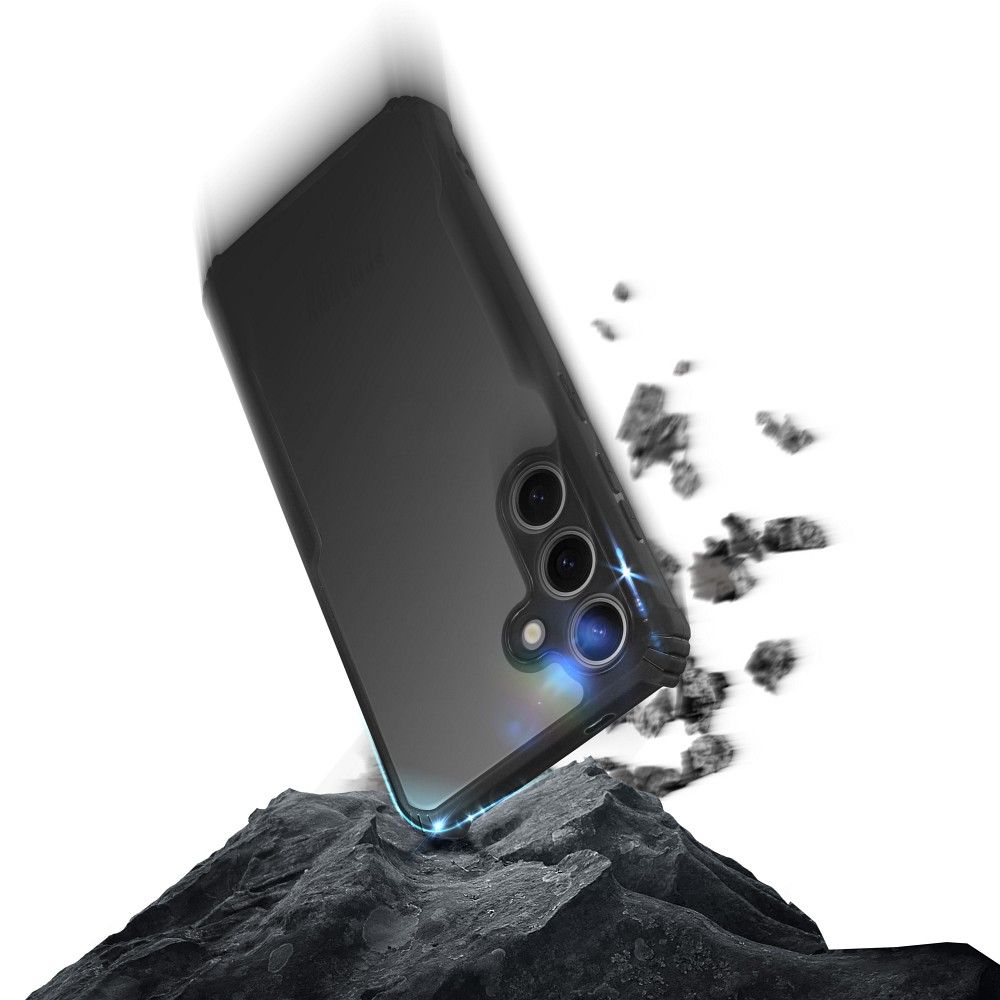 Gehäuse für Samsung Galaxy A35 5G A356, OEM, Fallschutz, Schwarz 