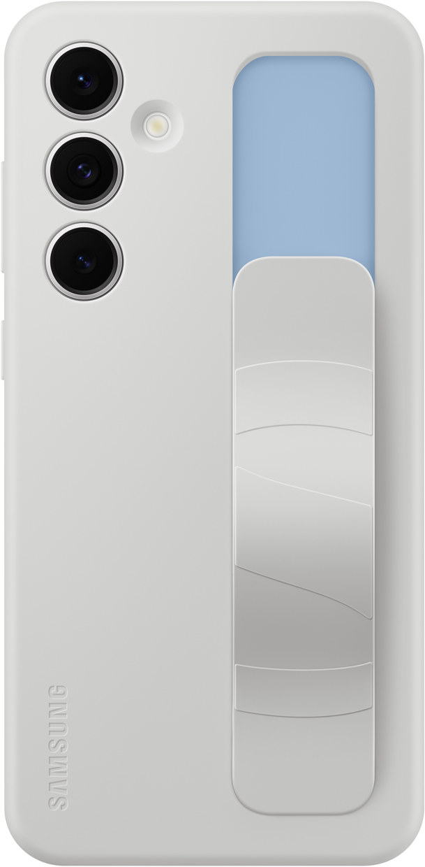 Gehäuse für Samsung Galaxy S24 FE S721, Standing Grip, Grau EF-GS721CJEGWWW 