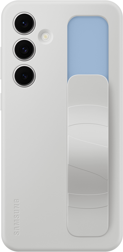 Gehäuse für Samsung Galaxy S24 FE S721, Standing Grip, Grau EF-GS721CJEGWWW 