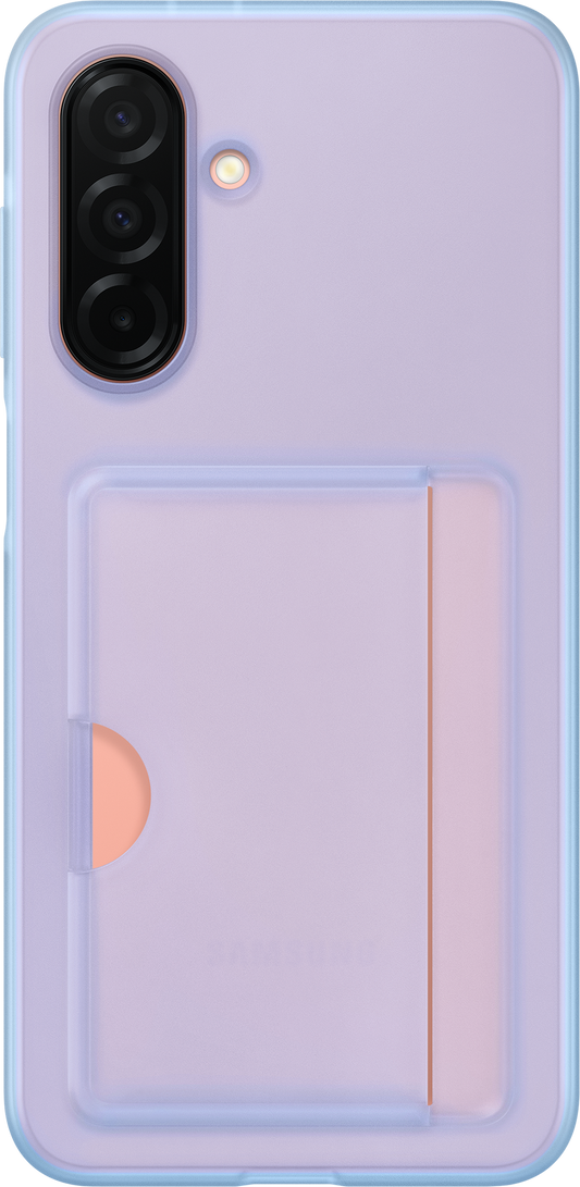 Hülle für Samsung Galaxy A26 A266, Card Slot Case, Blau EF-OA266TLEGWW