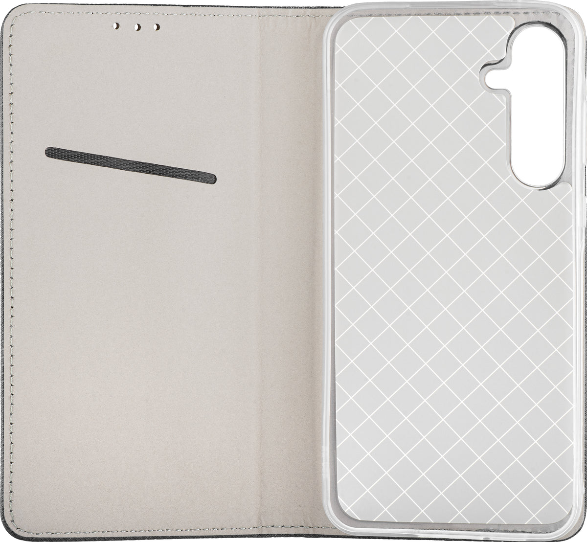 Hülle für Samsung Galaxy A26 A266, OEM, Smart Magnet, Schwarz