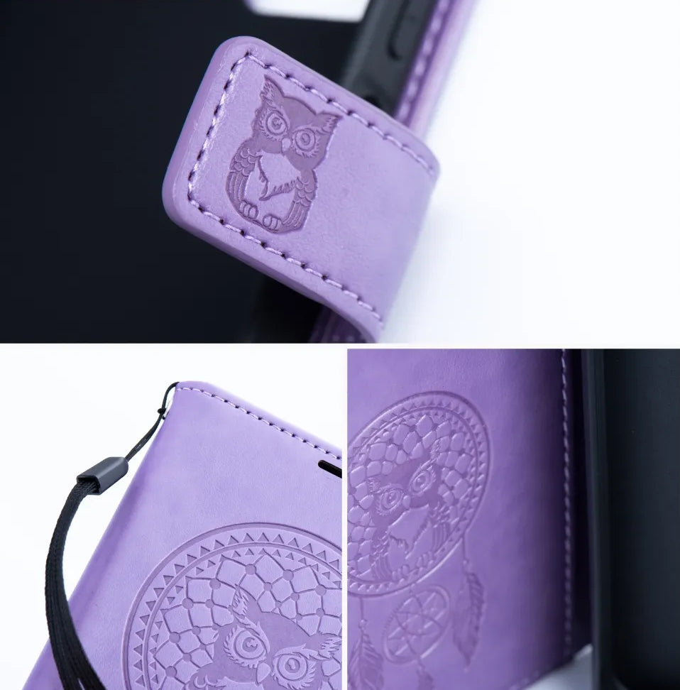 Hülle für Samsung Galaxy A52s 5G A528 / A52 5G A526 / A52 A525, OEM, MEZZO Dream Catcher, Lila