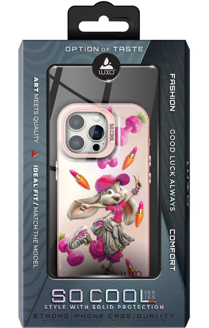 Coque pour Samsung Galaxy A35 5G A356, LUXO So CooL, ArcadiA Rabbit, Multicolore