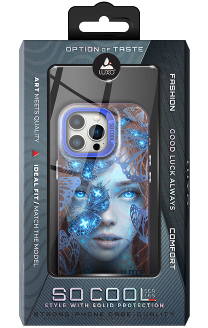 Case for Samsung Galaxy A05s A057, LUXO So CooL, ArcadiA Butterfly Girl, Multicolor