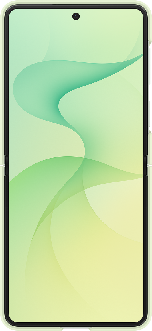Hülle für Samsung Galaxy Z Flip8 F776, Silikonring Magnet, Grün EF-EF776CGEGWW