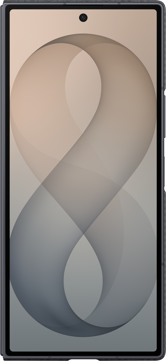 Hülle für Samsung Galaxy Z Fold8 Ultra F976, Carbon Magnet Case, Schwarz EF-KF976SBEGWW
