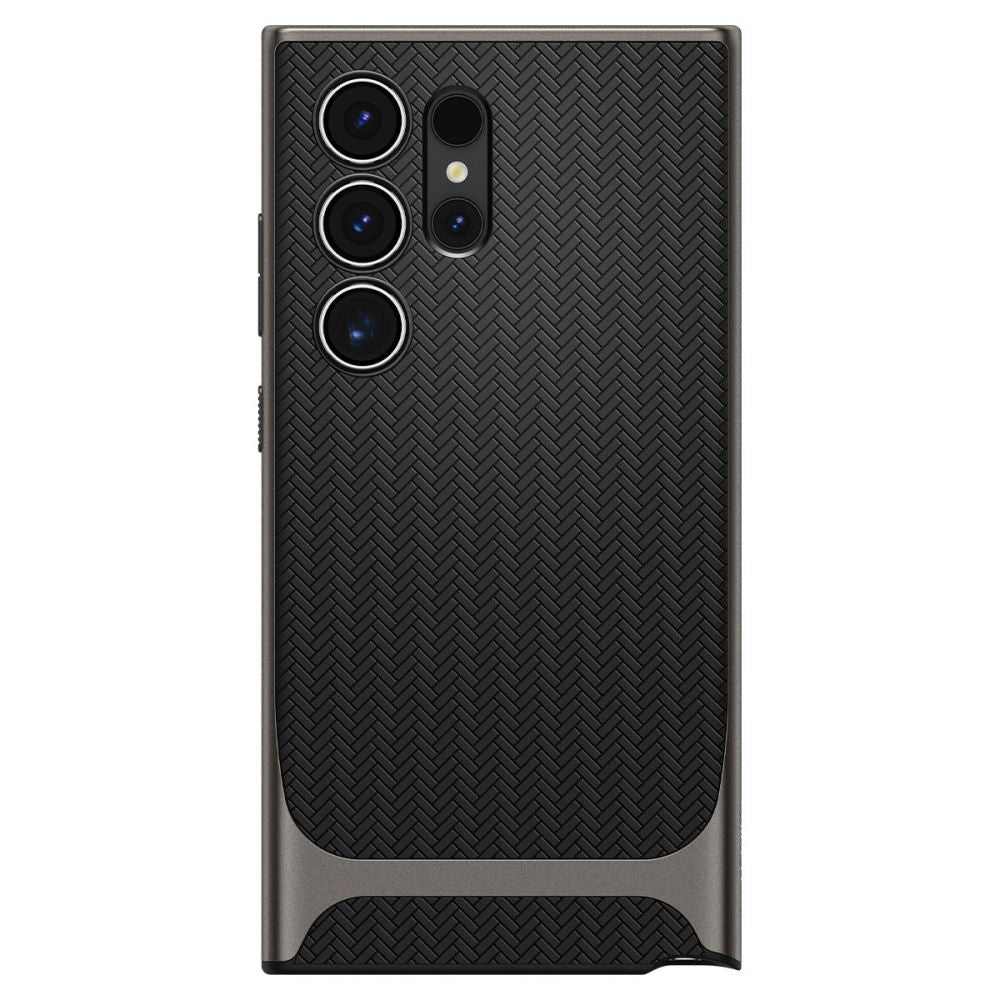 Étui pour Samsung Galaxy S24 Ultra S928, Spigen, Neo Hybrid, Gris ACS07305