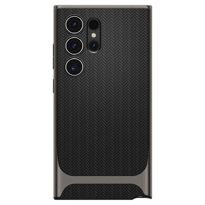 Étui pour Samsung Galaxy S24 Ultra S928, Spigen, Neo Hybrid, Gris ACS07305